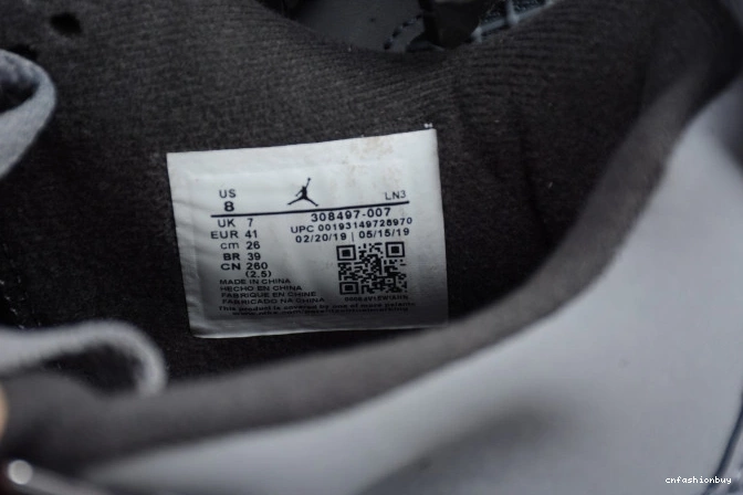 Grey Retro Air (2019) 308497-007 4 Jordan Cool 0812